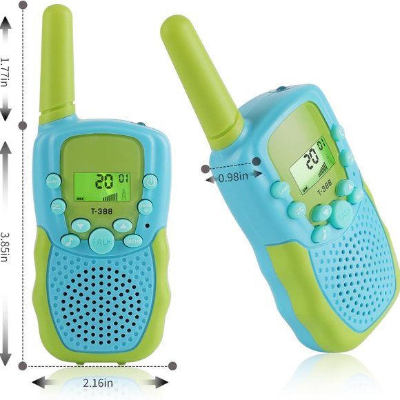 Kid's Walkie Talkie Toys 2 Pack for Ages 3-12 - Picture 7 of 10
